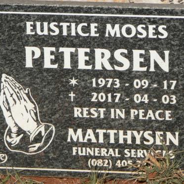 PETERSEN Eustice Moses 1973-2017