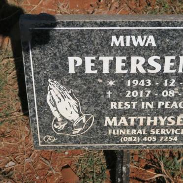 PETERSEN Miwa 1943-2017
