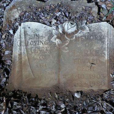 CLARKE Edward Cecil 1903-1980 &amp; Anna Sofia 1906-1994