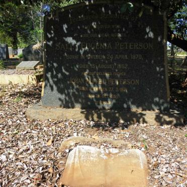 PETERSON Johan Alfred 1871-1955 &amp; Sally Eugenia 1870-1952 :: CLARKE Edward Cecil 1903-1980 &amp; Anna Sofia 1906-1994