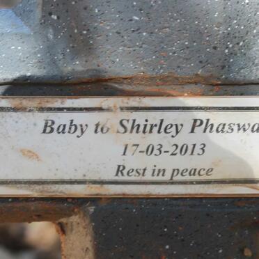 PHASWANA ? 2013-2013
