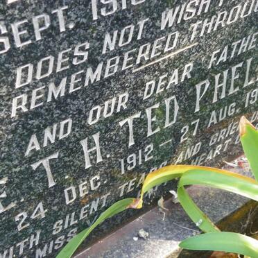 PHELPS E.T.H. 1912-1975 &amp; Kay 1913-1969