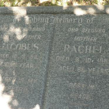 PHILLIPS Jacobus -1958 &amp; Rachel -1965