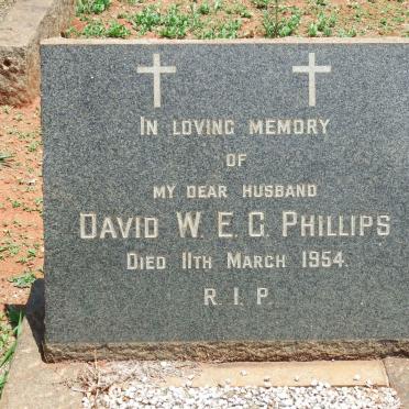 PHILLIPS David W.E.G. -1954