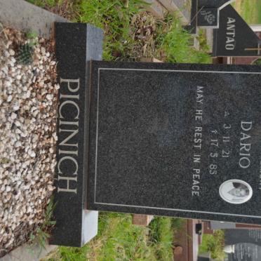 PICINICH Dario 1921-1985