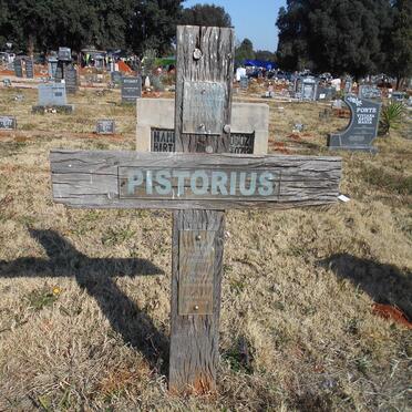 PISTORIUS Wybrand Elias 1958-2011
