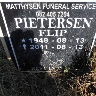 PIETERSEN Flip 1948-2011