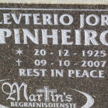 PINHEIRO Elevterio Jorge 1925-2007