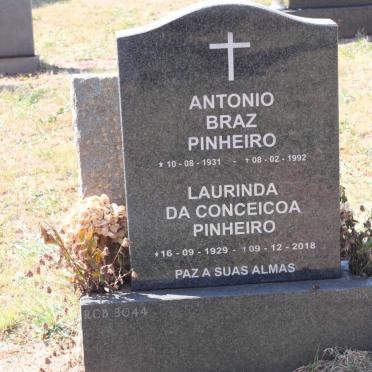 PINHEIRO Antonio Braz 1931-1992 &amp; Laurinda Da Conceicoa 1929-2018