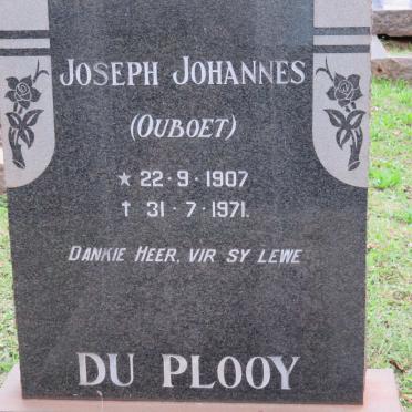 PLOOY Joseph Johannes, du 1907-1971