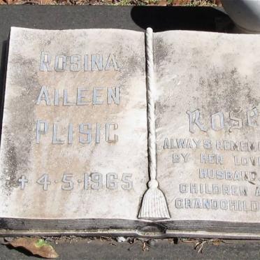 PLISIC Rosina Aileen -1965