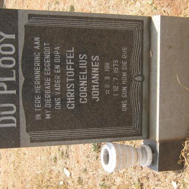 PLOOY Christoffel Cornelius Johannes, du 1911-1979