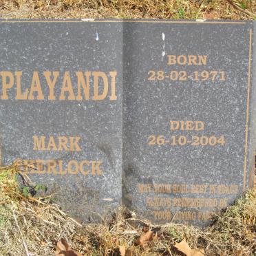 PLAYANDI Mark Sherlock 1971-2004
