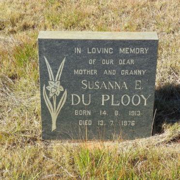 PLOOY Susanna E., du 1913-1976