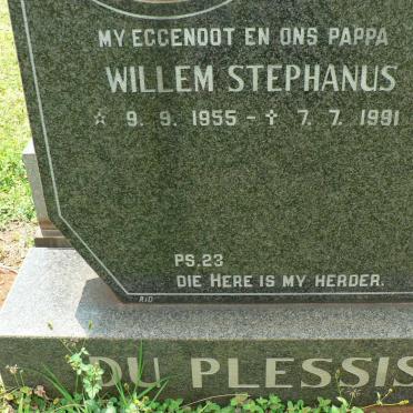 PLESSIS Willem Stephanus, du 1955-1991