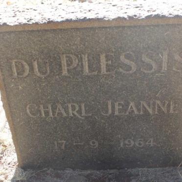 PLESSIS Charl Jeanne, du 1964-1964