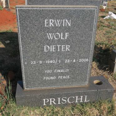 PRISCHL Erwin Wolf Dieter 1940-2006
