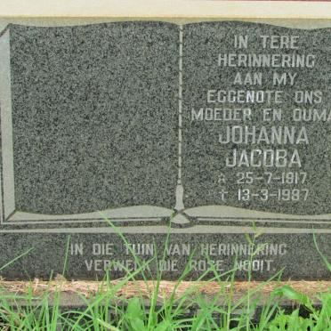 PREEZ Johanna Jacoba, du 1917-1987