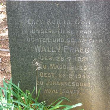 PRAEG Wally 1891-1943