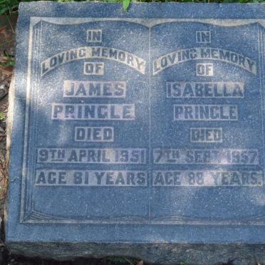 PRINGLE James -1951 &amp; Isabella -1957