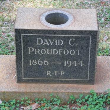 PROUDFOOT David C. 1866-1944