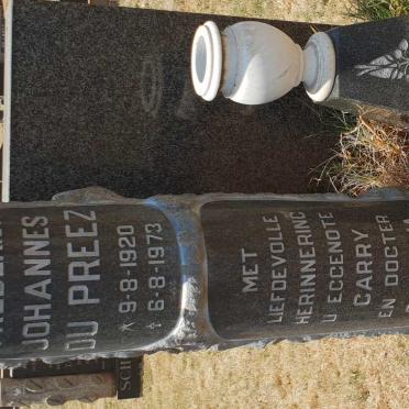 PREEZ Frederick Johannes, du 1920-1973