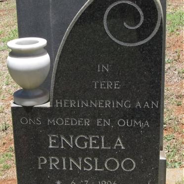 PRINSLOO Engela 1906-1980
