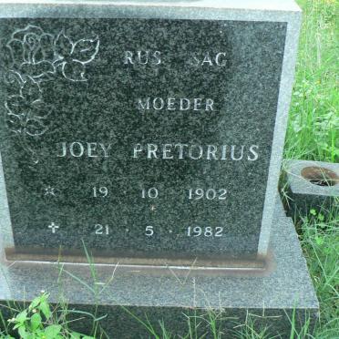 PRETORIUS Joey 1902-1982