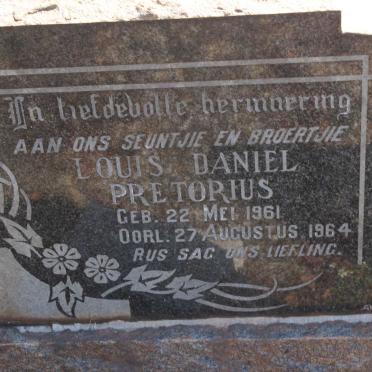 PRETORIUS Louis Daniel 1961-1964 :: PRETORIUS Henrietta -1967