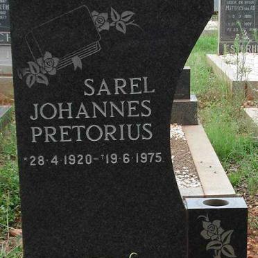 PRETORIUS Sarel Johannes 1920-1975