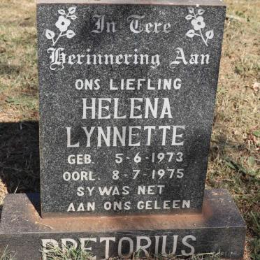 PRETORIUS Helena Lynnette 1973-1975
