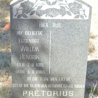 PRETORIUS Willem Hendrik 1913-1965