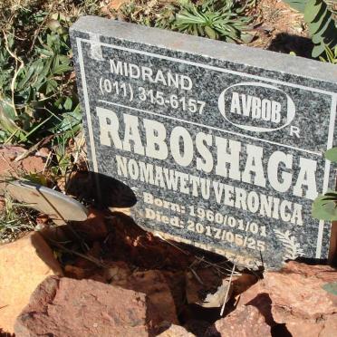 RABOSHAGA Nomawetu Veronica 1960-2017