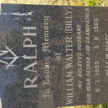 RALPH William Walter 1903-1966