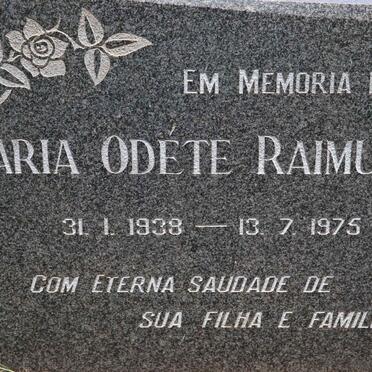 RAIMUNDO Maria Odéte 1938-1975