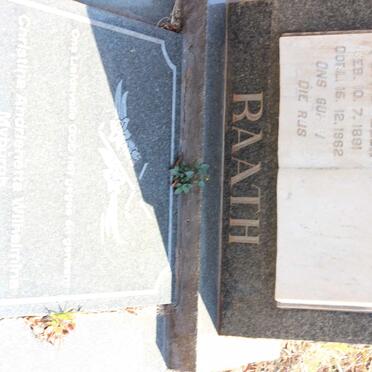 RAATH Cornelia Petronella 1891-1962 :: MYBURGH Christina Andriehetta Wilhelmina 1920-1976