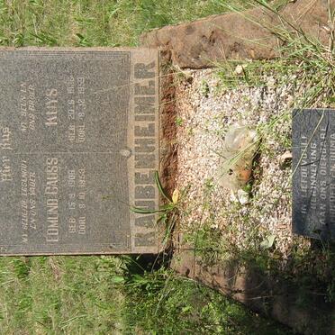 RAUBENHEIMER Edmund Gauss 1906-1953 &amp; Susanna 1911-1995 :: RAUBENHEIMER Kuys 1936-1959