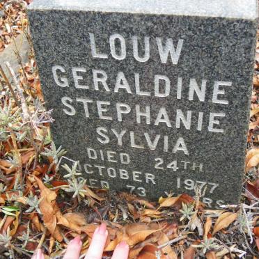 LOUW Geraldine Stephanie Sylvia -1977