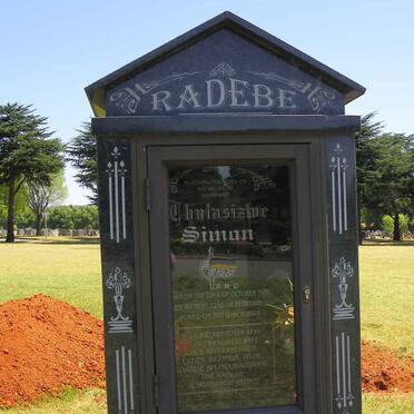 RADEBE Thulasizwe Simon 1955-2007