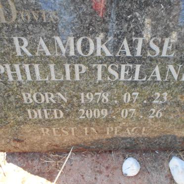 RAMOKATSE Phillip Tselane 1978-2009
