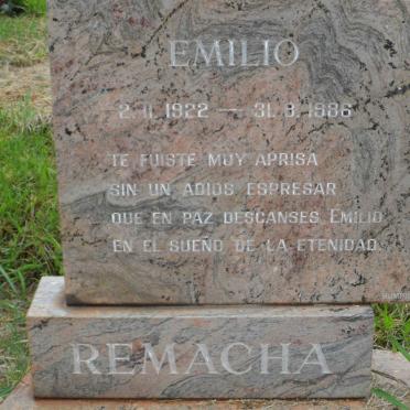 REMACHA Emilio 1922-1986