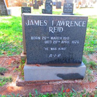 REID James Lawrence 1910-1976