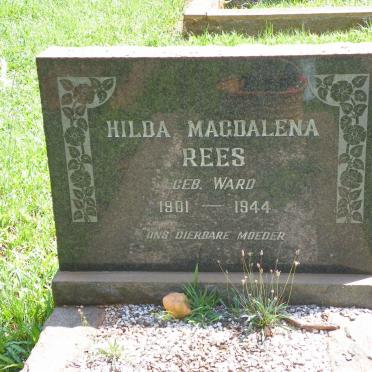 REES Hilda Magdalena nee WARD 1901-1944