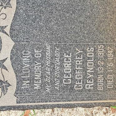 REYNOLDS George Geoffrey 1905-1947