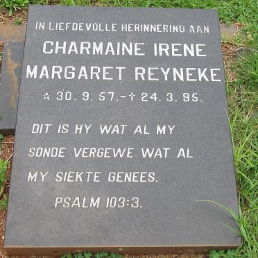 REYNEKE Charmaine Irene Margaret 1957-1995
