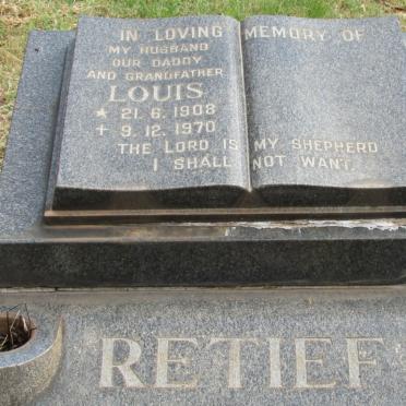 RETIEF Louis 1908-1970