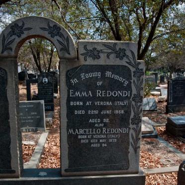 REDONDI Emma -1958 :: REDONDI Marcello -1973