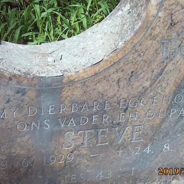 REYNEKE Steve 1929-1985