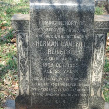 REINECKE Herman Lambert -1955