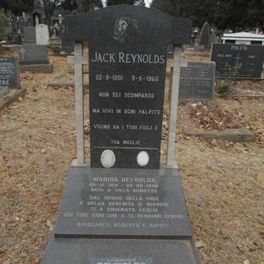 REYNOLDS Jack 1901-1960 &amp; Marisa 1915-1996 :: REYNOLDS Brigitte Vanessa 1980-2013